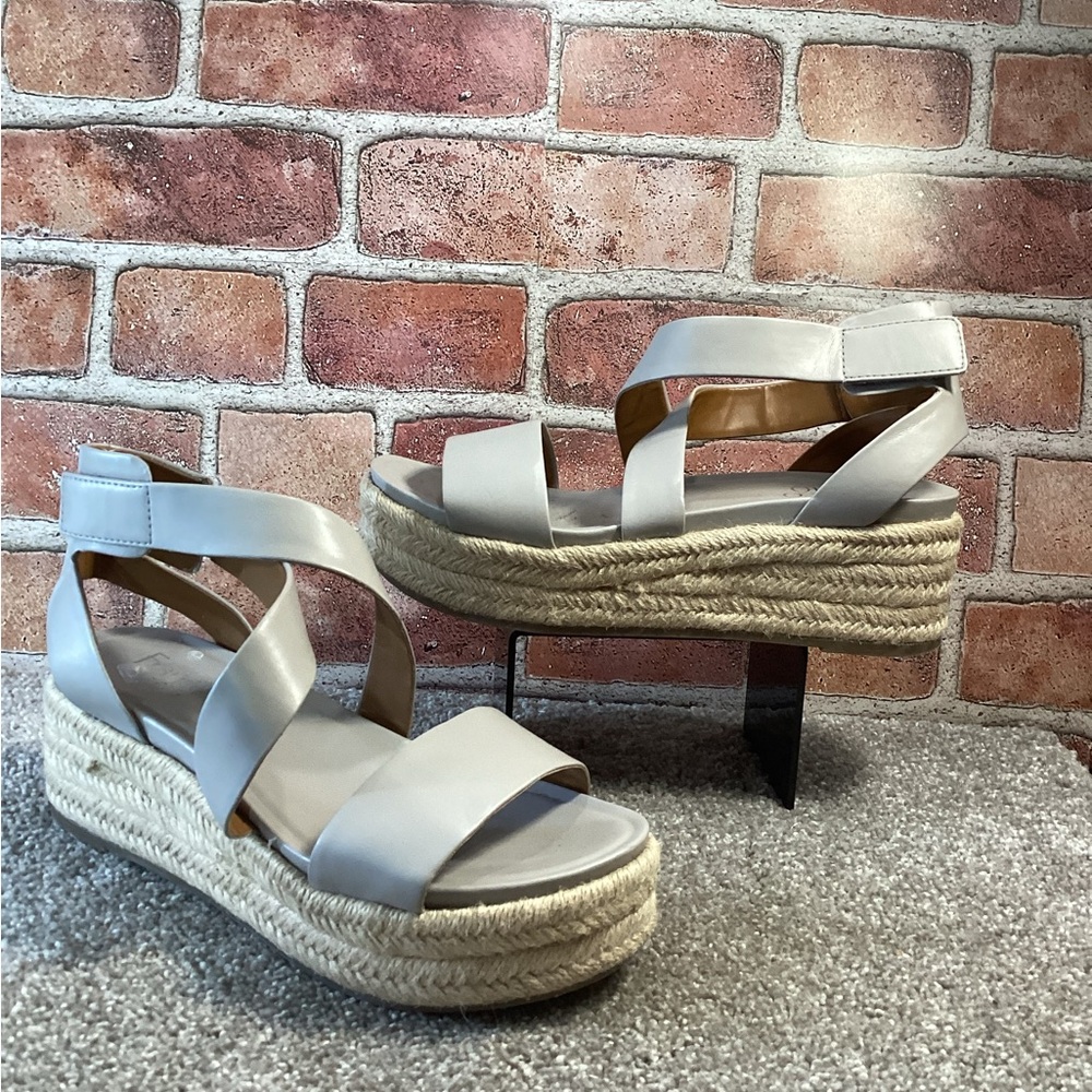 Franco Sarto Tabatha Espadrille women’s Platform sandals size 7